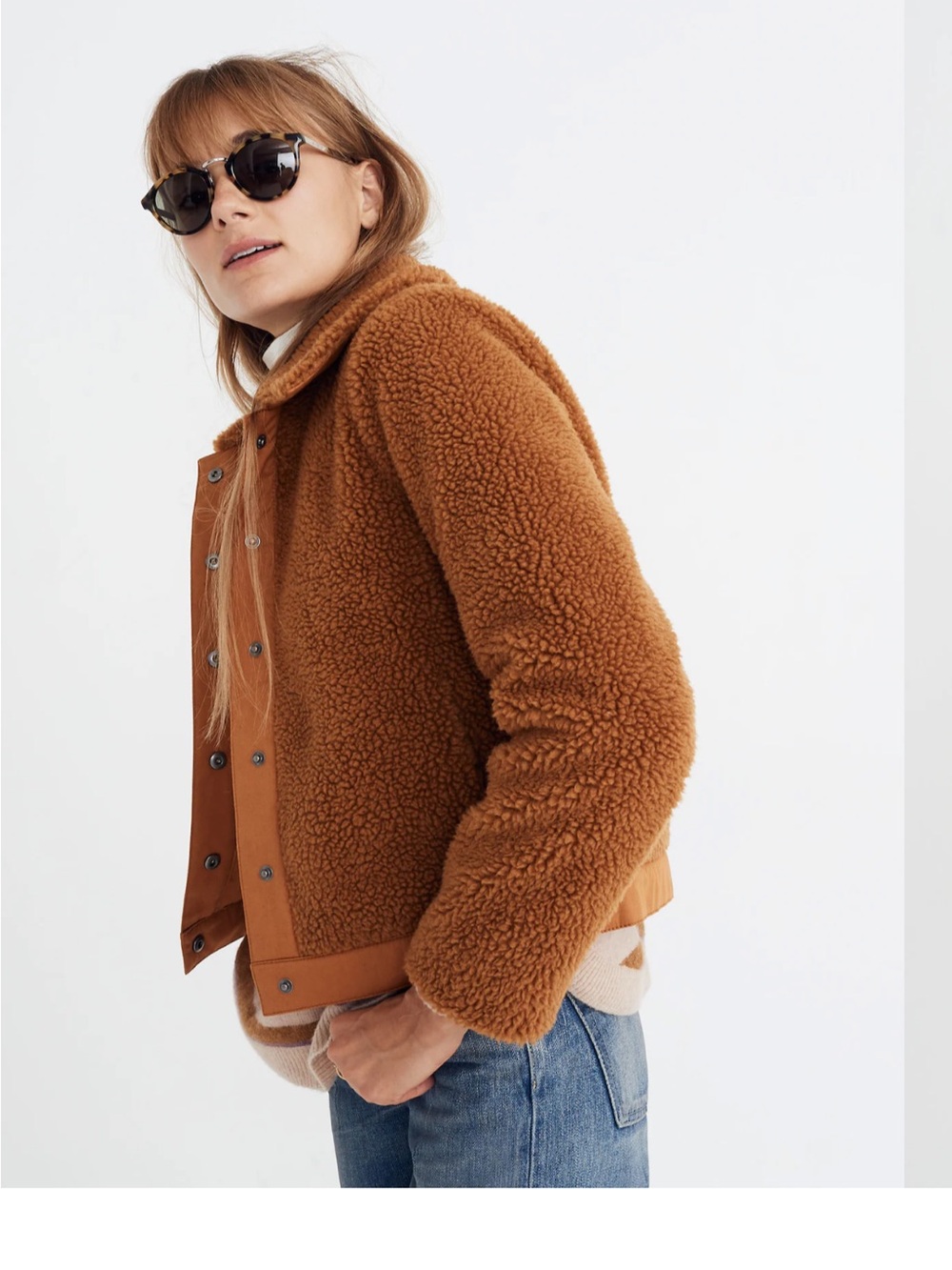 Madewell Sherpa Portland Jacket